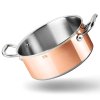 Lage braadpan CON KLASSE 18 cm, koper, Ruffoni