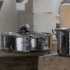 Lage braadpan OPUS PRIMA 30 cm, zilver, roestvrij staal, Ruffoni