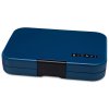 Lunchtrommel TAPAS XL 4 1 l, donkerblauw / haai, kunststof, Yumbox
