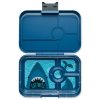 Lunchtrommel TAPAS XL 4 1 l, donkerblauw / haai, kunststof, Yumbox