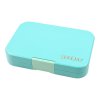 Lunchtrommel TAPAS XL 4 1 l, turkoois / regenboog, kunststof, Yumbox