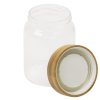 Voorraadpot PKV-026 450 ml, glas / bamboe, Pebbly