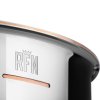 Lage braadpan CON CUORE 24 cm, zilver, koper, Ruffoni
