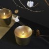 Olielamp SOLIS 11 cm, messing, aluminium, Stelton