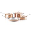 Deksel CON CLASSE 18 cm, koper, Ruffoni