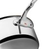 Steelpan CON CUORE 20 cm, zilver, koper, Ruffoni