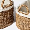 Wasmand WICKER, set van 2 stuks, zeegras, Humdakin