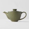 Theepot met infuser SENCHA 400 ml, groen, keramiek, MIJ