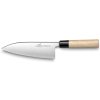 Japans mes DEBA 18,5 cm, bruin, Lion Sabatier