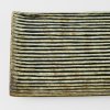 Serveerbord CONTOUR 24 x 15 cm, groen, keramiek, MIJ
