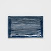Serveerbord CONTOUR 24 x 15 cm, blauw, keramiek, MIJ