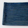 Serveerbord CONTOUR 24 x 15 cm, blauw, keramiek, MIJ
