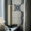 Stompkaarshouder BLOCK 11 cm, zwart, messing, stevig LIVING