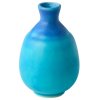 Sake-fles TURQUOISE, blauw, keramiek, MIJ