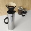 Langzame druppelaar met filter 14 cm, zwart, plastic, Stelton