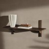 Vaas DEDALI 25,5 cm, wit, aardewerk, stevig LIVING