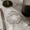 Onderzetter voor glazen MOMENTO 11 cm, set van 2 stuks, licht, glas, stevig LIVING