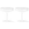 Champagneglas RIPPLE 150 ml, set van 2 stuks, wit, stevig LIVING