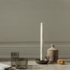 Dinerkaars DRYP 30 cm, set van 2 stuks, warm grijs, stevig LIVING