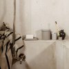 Tandenborstelbeker BON 10,5 cm, zand, porselein, stevig LIVING