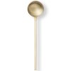 Theelepel FEIN 9 cm, goud, roestvrij staal, stevig LIVING