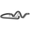 Wc-rolhouder KROMMING 15 cm, zwart, messing, stevig LIVING