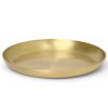 Decoratief dienblad BASHO 9,5 cm, messing, stevig LIVING