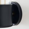 wandlamp THE MUSE 32 cm, zwart, aluminum, Tala