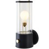 wandlamp THE MUSE 32 cm, zwart, aluminum, Tala