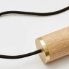 Hanglamp KNUCKLE 8 cm, bruin, eiken hout, Tala