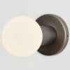 wandlamp LOCHAN 11 cm, grijs, aluminum, Tala