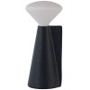 Draagbare tafellamp MANTLE 19 cm, zwart, roestvrij staal, Tala