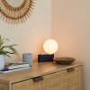 Staande bedlampjes ALUMINA 24 cm, grijs, aluminum, Tala