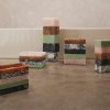 Opbergbak MIST 10 x 7,5 cm, menthol, hars, stevig LIVING