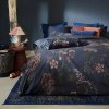 Eenpersoons beddengoedset BUENAS NOCHCES 140 x 200 cm, donker blauw, percal katoen, Pip Studio