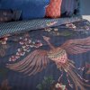 Eenpersoons beddengoedset BUENAS NOCHCES 140 x 200 cm, donker blauw, percal katoen, Pip Studio