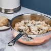 Sauteerpan COPPERBOND 24 cm, 3,3 l, koper, Hestan