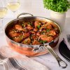 Sauteerpan COPPERBOND 28 cm, 4,7 l, koper, Hestan