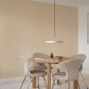 Hanglamp ASTERIA 43 cm, wit / goud, aluminum, Umage