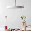 Hanglamp ASTERIA 43 cm, wit / goud, aluminum, Umage