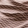 215328 4 jednoluzkove povleceni sashiko 140 x 200 cm hneda bavlneny saten kardol