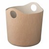 217421 ulozny kos tiggy 42 x 44 cm svetle hneda plst blomus