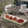 218039 2 servirovaci talir legio nova 37 x 13 cm bila porcelan eva solo