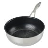 218198 8 panev na sote steelshield 24 cm 3 3 l nerezova ocel circulon