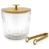 219503 kyblik na led s klestemi arinto 1 l zlata sklo nerezova ocel leopold vienna
