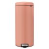 221753 pedalovy odpadkovy kos newicon 30 l teple medena ocel brabantia