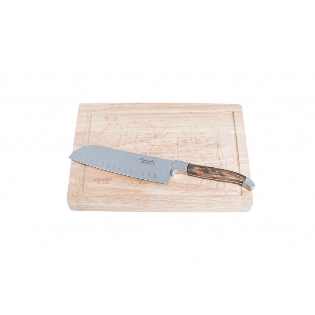 Комплект нож Сантоку и дъска за рязане LAGUIOLE LUXURY, Laguiole