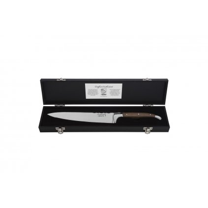 Нож на готвача LUXURY 20 см, с подаръчна кутия, с дръжка от маслиново дърво, Laguiole