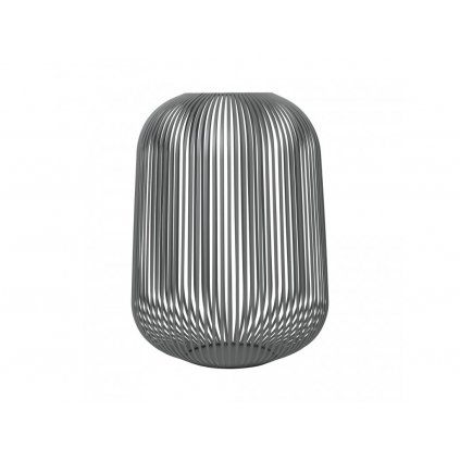 Фенер за свещ LITO L 45 см, сив, стомана Blomus