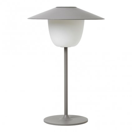 Мобилна LED лампа ANI LAMP, светло сива, Blomus
